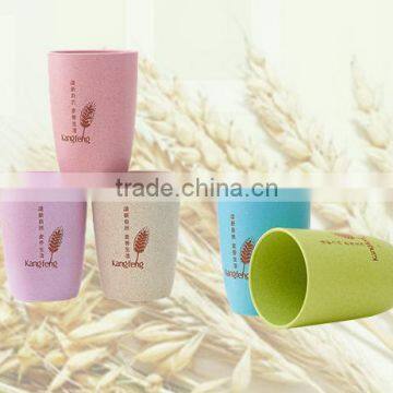 Wheat straw eco-frindly plastic drinking cup