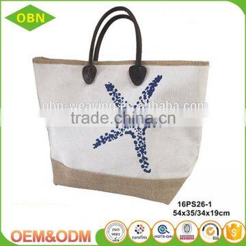 Wholesale Cheap Canvas Tote Beach Bag for Women photo-2