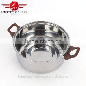 Yiwu Insulation Handle Cheap Hot Sale Stainless Steel Cookware Soup Pot photo-6