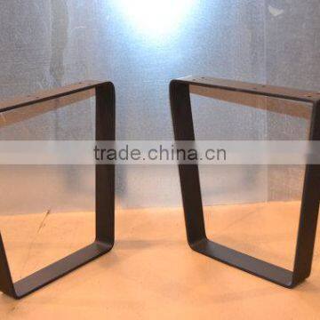 Wholesale 30 Inch Metal Flat Steel Black Coated Office Table Leg photo-3