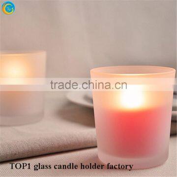 Glass Candle Holder for 3 Wick Candle photo-4