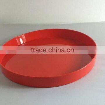 colorful round bar serving hot sale beer tray