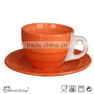 Cheap Bulk Ceramic Chinese Tea Cups, Wholesale White Porcelain Custom Printed Ceramic Tea Cups and Saucers photo-2