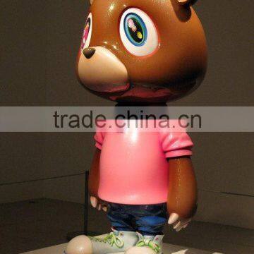 China Supplier Wholesale High Quality Fiberglass Life Size Cartoon Statue photo-3