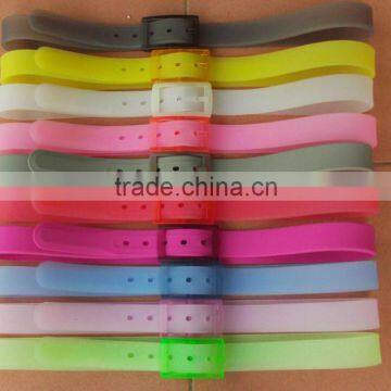 2016 Fashion Candy Color Silicone Rubber Waist Belt for Lady photo-2
