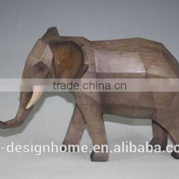 NATURAL POLYSTONE ELEPHANT DECOR