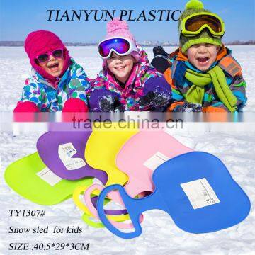 wholesale plastic snow sledge for kids winter outdoor play