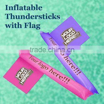 Inflatable Noisemaker with Flag for Sport Events