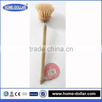 FSC certification professional manufacturer tampico fiber dish bowl wooden handle cleaning brush