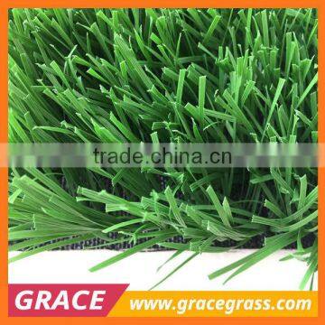 W shape Field Green Artificial Turf for Football Pitch