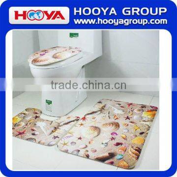 3pcs Bath Rug toliet seat/bath mat /toilet seat cover