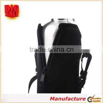 750ml Neoprene Insulated Sport Outdoor Water Bottle Cooler Soft/Waterproof/Light/Comfortable Bottle Cooler Shoulder Strap photo-4