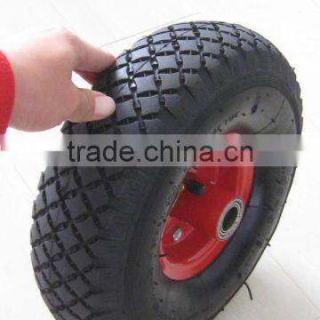 4.0-4 china hand trolley trucks rubber wheel tyre