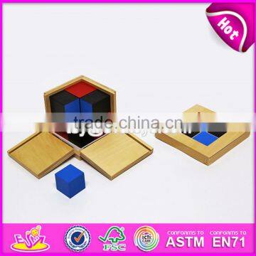 2017 New Design Educational Blocks Wooden Montessori Toddler Materials W12F016 photo-3