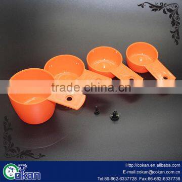 Hot Selling Food Grade 4pcs Plastic Measuring Spoon Set / Measuring Cup Set CK-S041 photo-2
