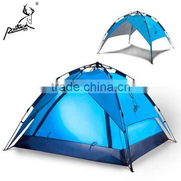 Quick-opening in 3 seconds Automatic double-layer tent 4-5 Person camping tent