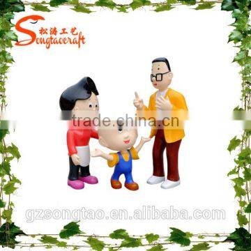 Life Size Artificial Cartoon Statue Fiberglass Cartoon Artificial Statue photo-4