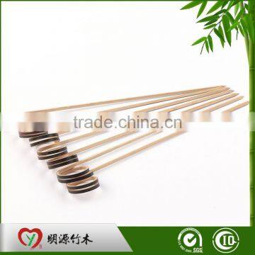 Custom Art Eco-friendly Natural Decoration Small Twist Mini Bamboo Skewer photo-3