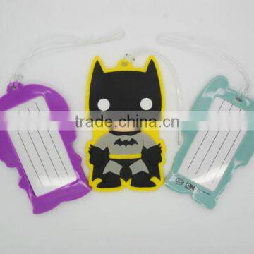 Cute Cartoon Animals Luggage Tags, Colorful PVC Travel Suitcase Bag Label photo-6