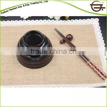 custom eco-friendly ramen noodle black bowl