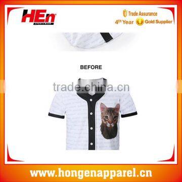 New Style Promotional Sublimation Inline Baseball Jersey Custom photo-4