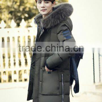 Custom Warm Fur-collar Slim Fit Casual Jacket Unisex Parka Cotton Padded Winter Jacket photo-5