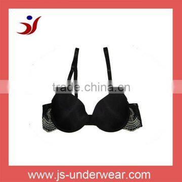 ladies fashion push up bra