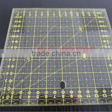 Kearing Rigid Plastic Patchwork Quilting Rulers Metric Squares for Quilt 16 * 16 CM #KPR1616 photo-4
