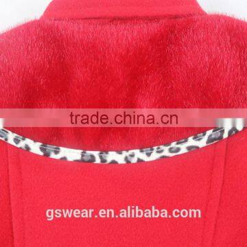 2016 New Warm Autumn Winter Girls Woolen Coats Jackets For Children Outwear Clothing photo-3