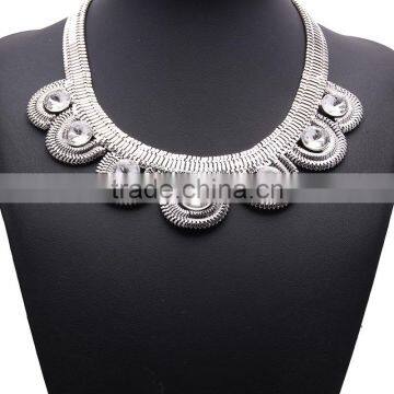 New Design Simple Alloy Chunky Necklace Unisex Fantasy Custome Jewelry Accessories photo-3