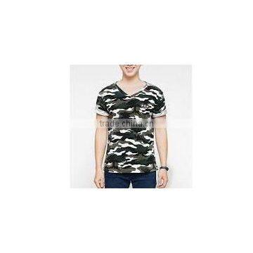 New Cotton Plain Army T-shirt, 100% Cotton photo-5