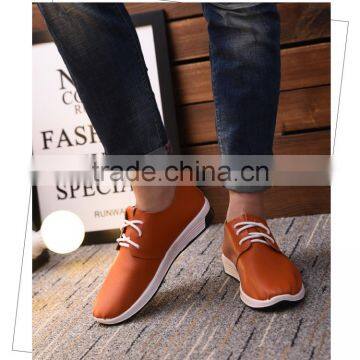 Men Fashion PU Casual Shoes for 2017 New Design