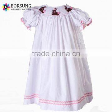 White Smock Boutique Bishop Dress Easter Wholesale Dress Kids Wears