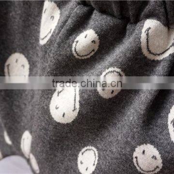 YD12328 Korean Children Casual Pants Spring Smiling Face Boys Trousers photo-5