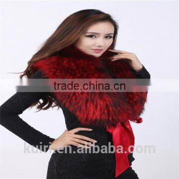 Wholesale Fall Winter fashion style Luxury Vintage large size Faux Fox Fur Collar/scraf