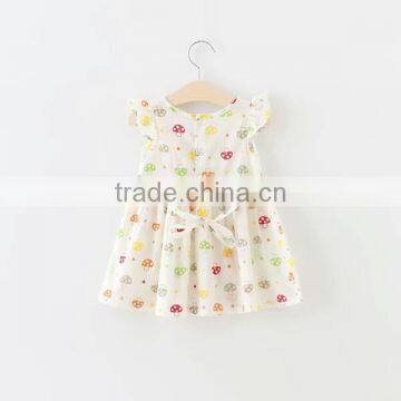 Wholesale Lovely Princess Girl Dress Spring Autumn Latest Bowknot Designs 2016 Baby Dress New photo-3