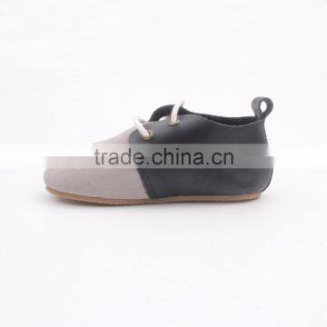 Wholesale Baby Children Leather Oxford Baby Shoes Rubber Sole photo-4
