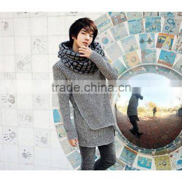 Cheap 6 Colors New High Quality Winter Unisex Classic Plaid Scarf Fashion Scarf,men Scarf photo-2