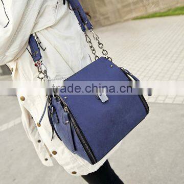 High Quality PU Leather Women Crossbody Bags Fashion Scrub Leather Shoulder Messenger Bag photo-5