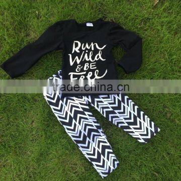 Fall Halloween Boutique Sets Baby Girls Outfit Wholesale Boutique Outfit Red Baby Girl Ruffle Polka Dot Remake Outfits photo-2