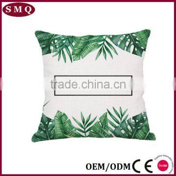 Tropical Plant Printing Waterproof and UV Resistant Cushion Cover Pattern photo-3
