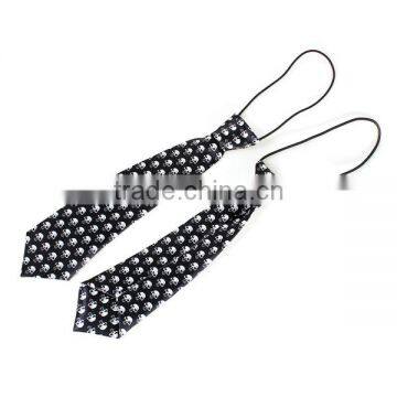Popular Design Manufacturer Custom Halloween Skull Terylene Mens Necktie photo-3