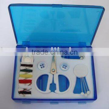 plastic promotional sewing kit/sewing kit