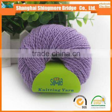 2017 China Fancy Yarn Supplier Hot Selling 100% Cotton tt Wave Yarn With 50g Balls for Hand Knitting photo-3