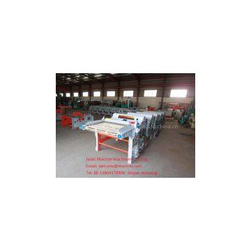 Rags recycling machine for auto felt
