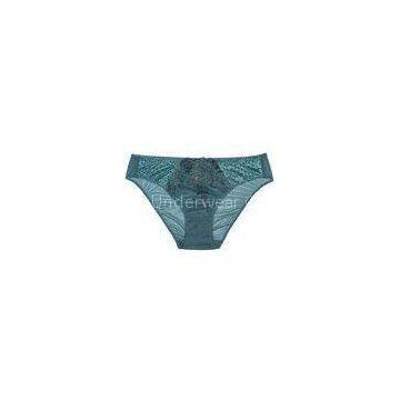 Luxury Embroidery Mesh Woman Bikini low rise thongs for Womens