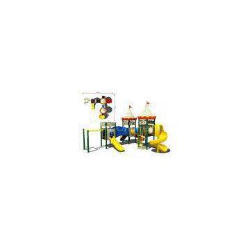 LLDEP Plastic and Wood Anti-UV Solid Outdoor Kids Castle Playground