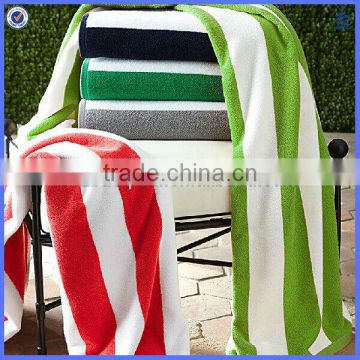 striped hotel pool towels/shower towel/swimming towel