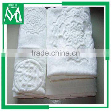 Face towel jacquard ebossed super absobant adult personalized