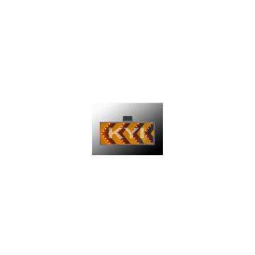 solar chevron sign,solar traffic sign